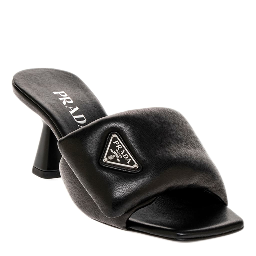 Prada Soft Padded Nappa Sandals