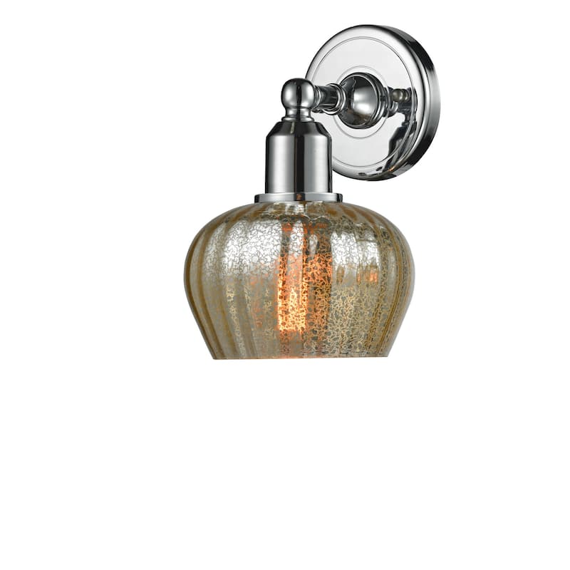 Innovations Lighting Olympia Single Light 11" Tall Bathroom Sconce - Polished Chrome / Mercury