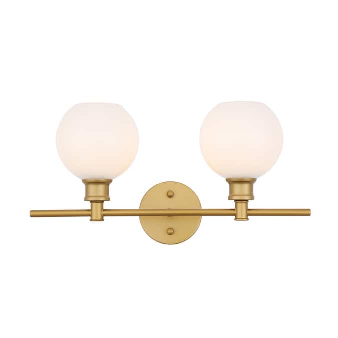 Collins 2-light Wall Sconce - 19.1/9.8