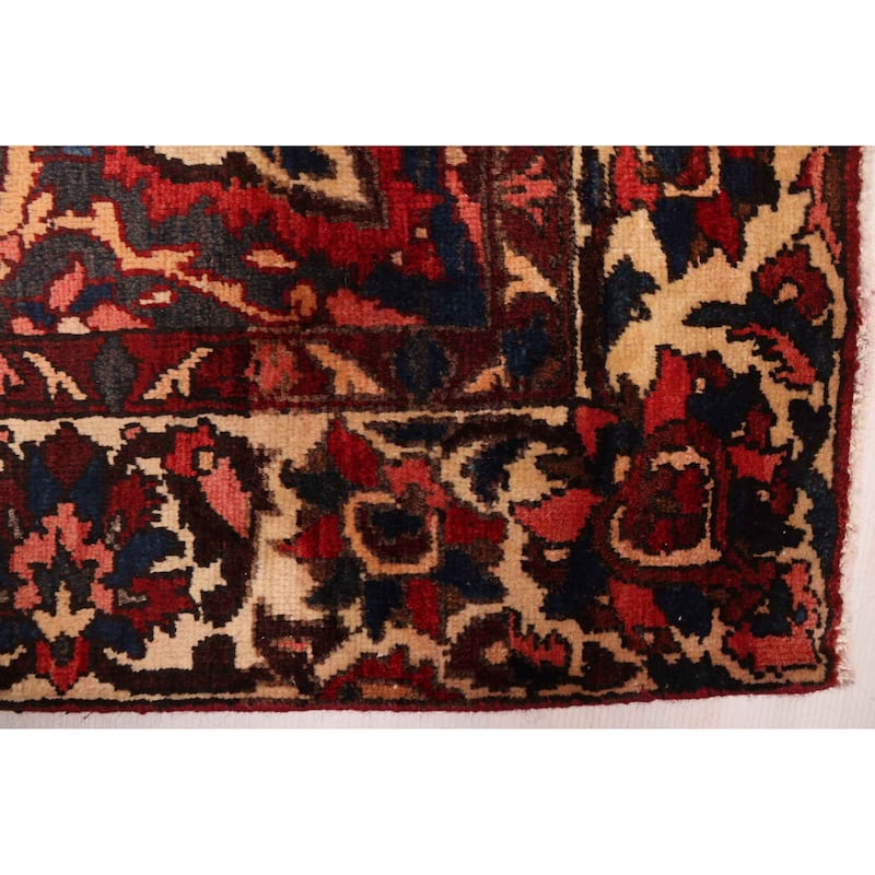 ECARPETGALLERY Hand-knotted Kayseri Vintage Red Wool Rug - 7'0 x 9'11
