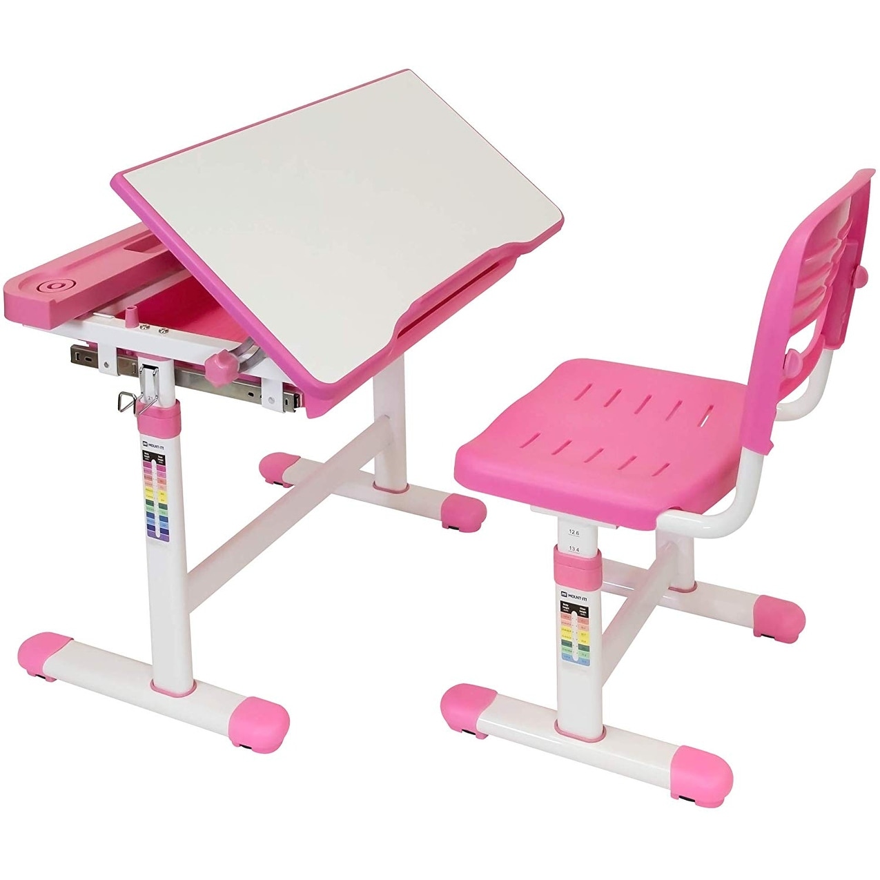adjustable height children's table and chairs