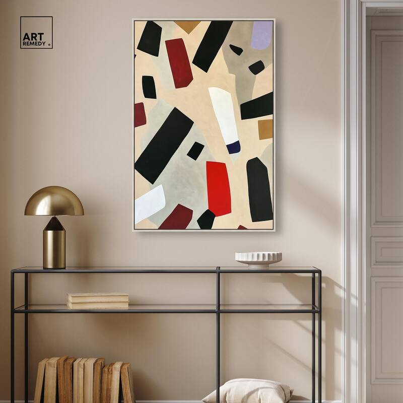 Mindscape Mosaic III Canvas by Art Remedy