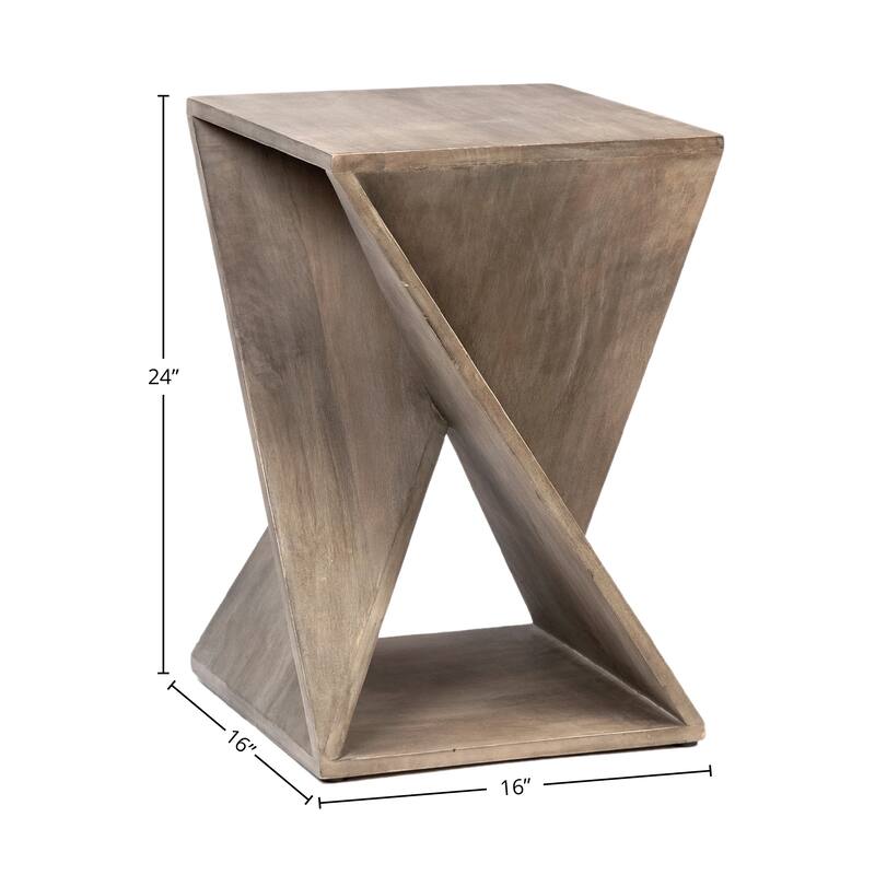 Mila Side Table, Gray