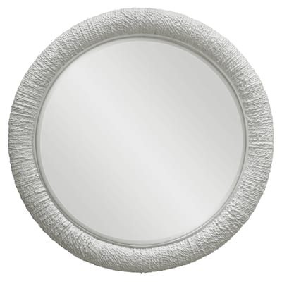 Uttermost Mariner White Round Mirror - 47" dia