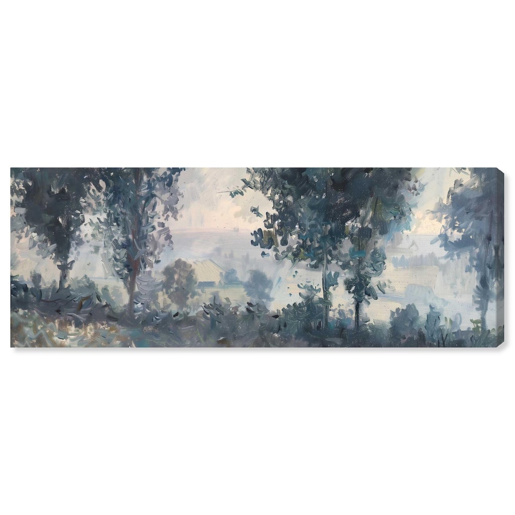 Early Morning Panoramic Canvas by Art Remedy, Gallery Wrapped