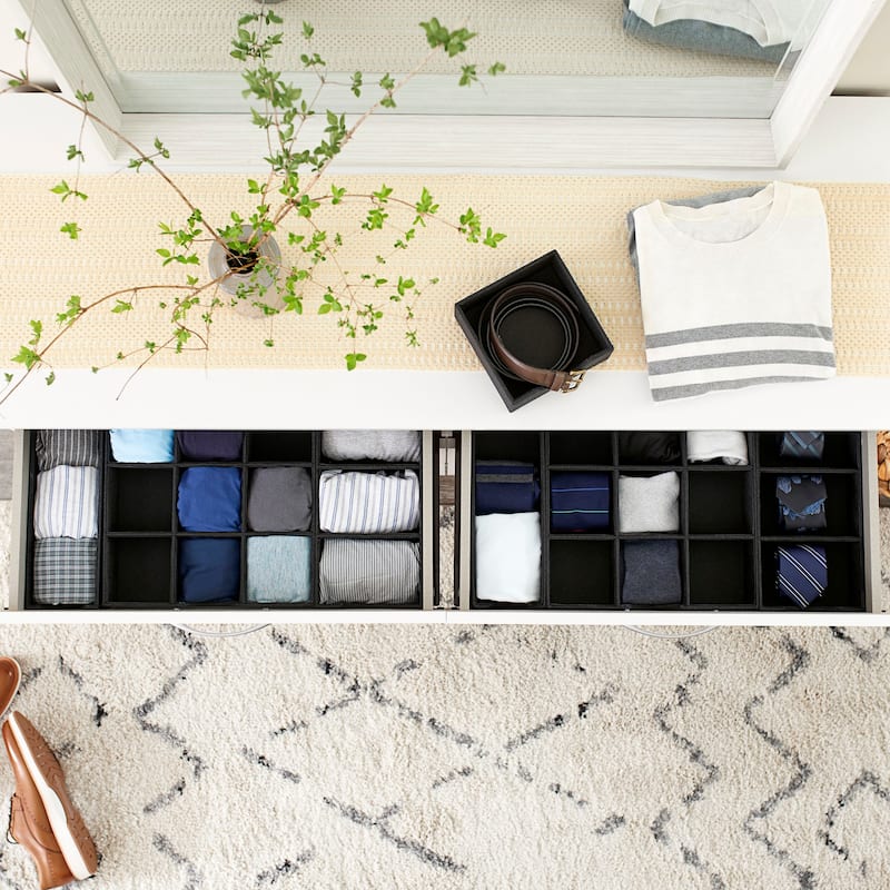Household Essentials 9-Compartment Drawer Organizers