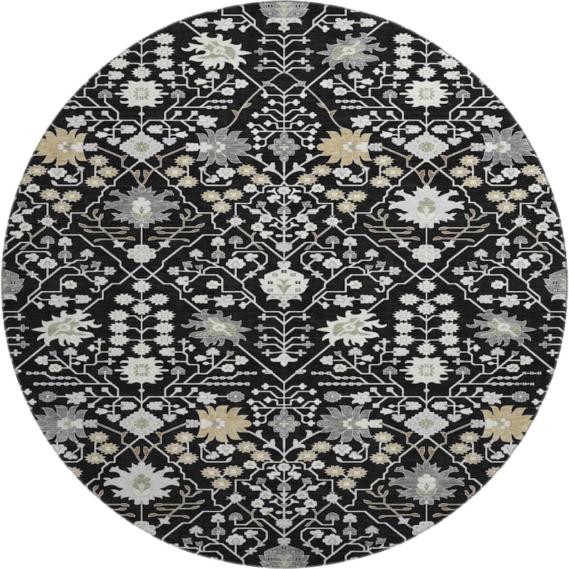 Premium Washable Super Soft Traditional Oushak Mayfield Rug