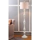 preview thumbnail 1 of 7, SAFAVIEH Lighting 62-inch Bessie Candlestick White Floor Lamp - 15"x15"x62"