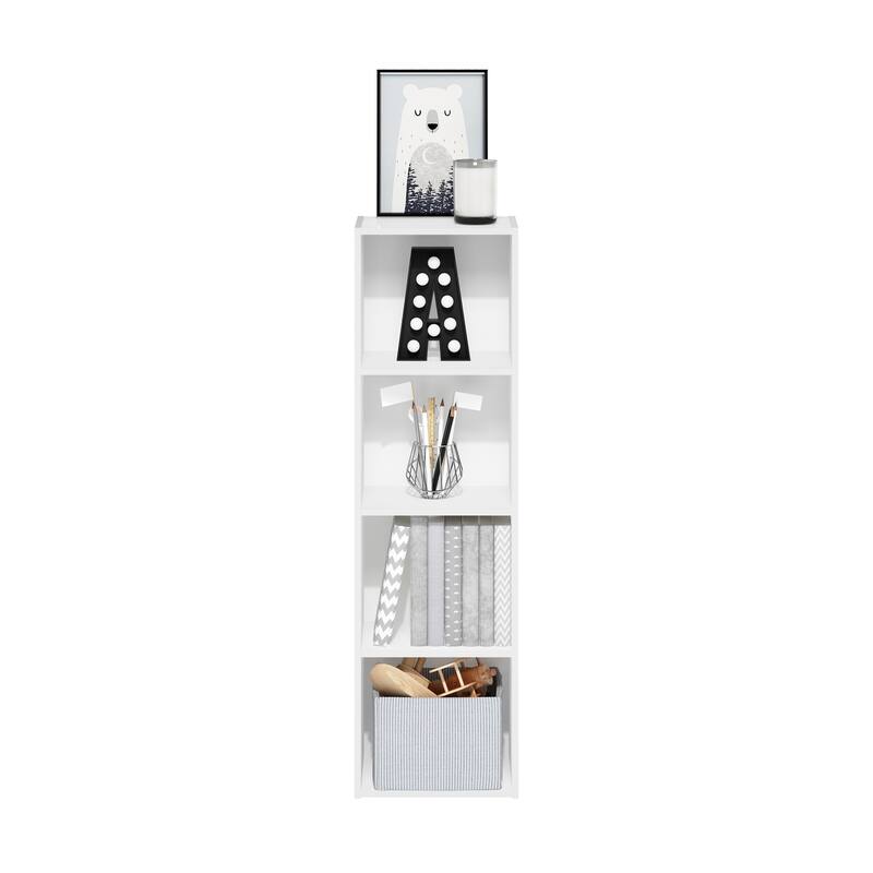 Furinno Pasir 4-Tier Open Shelf Bookcase