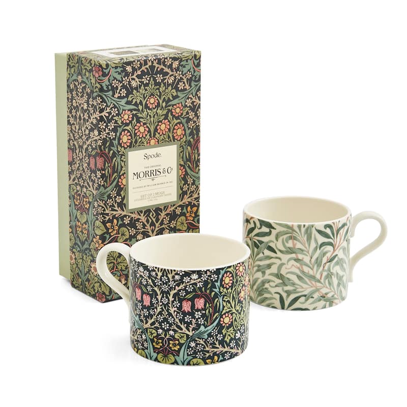 Spode Morris and Co Set of 2 Mugs