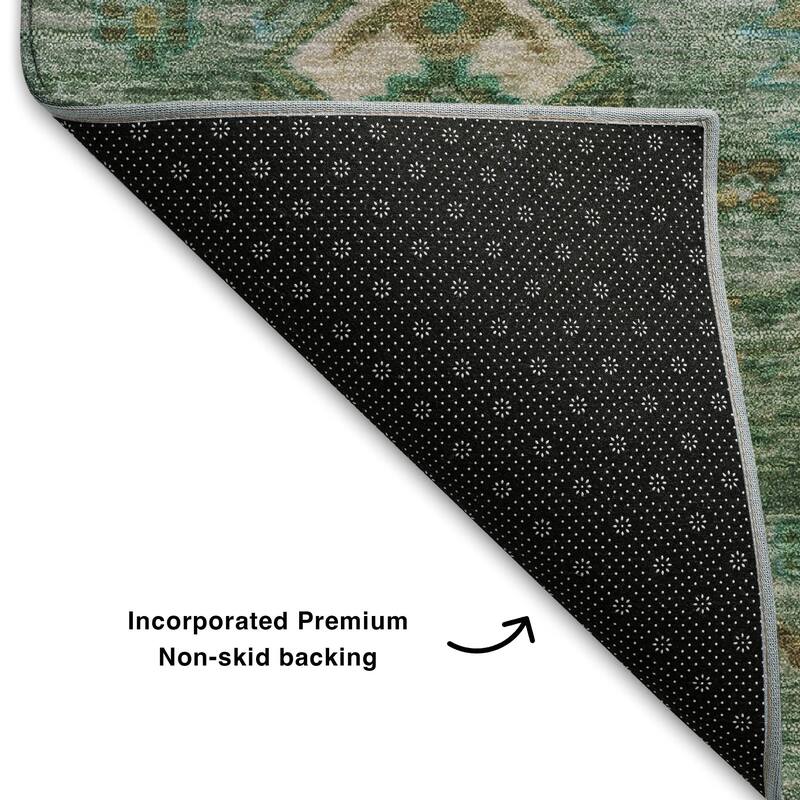 Premium Washable Super Soft Traditional Karachi Mayfield Rug