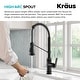 preview thumbnail 29 of 49, KRAUS Allyn Commercial 2-Function 1-Handle Pull Down Kitchen Faucet