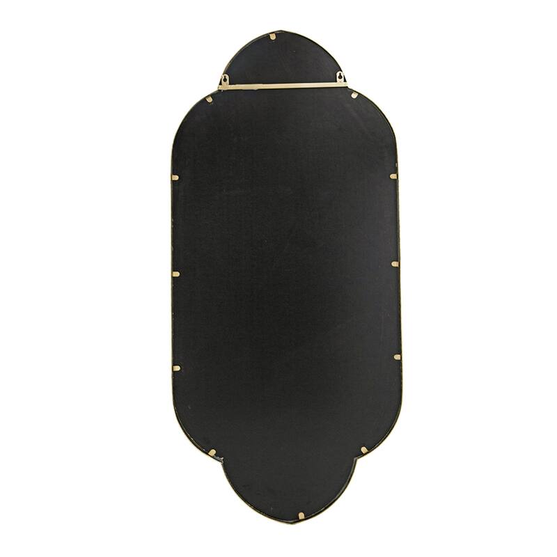 Curved Edge Wall Mirror - 48" - Champagne Gold