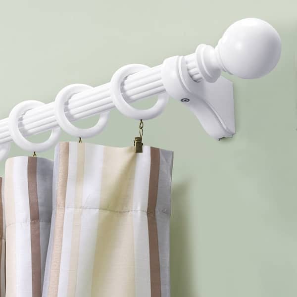 Wood Drapery Hardware | Wooden Curtain Rod & Brackets Wood Drapery Hardware | Wooden Curtain Rod & Brackets