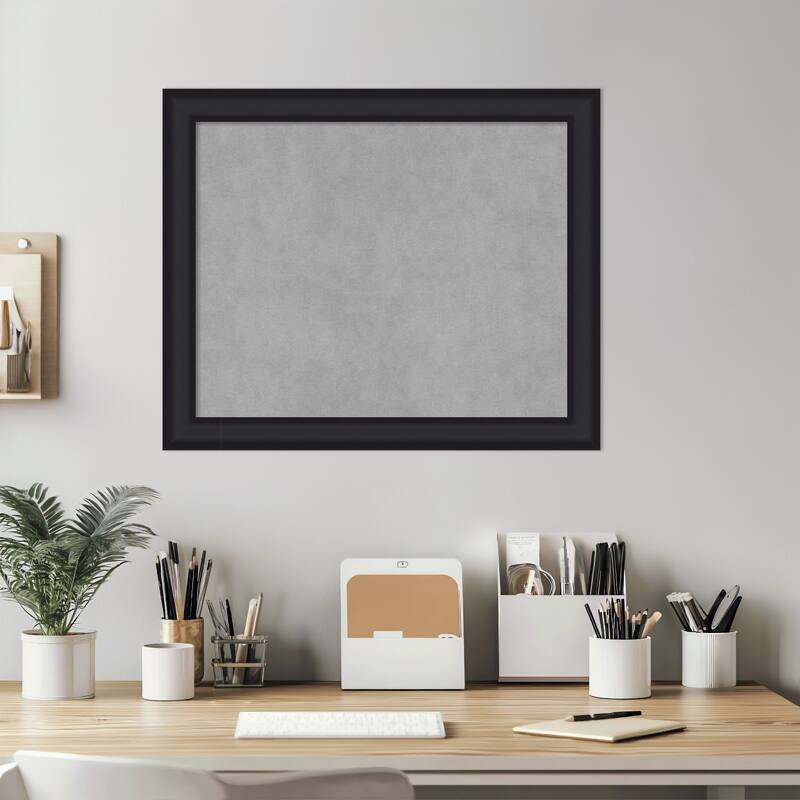 Amanti Art Oliver Black Narrow Framed