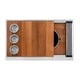 preview thumbnail 4 of 13, Ruvati 39-inch Workstation Dual Tier Kitchen Sink Undermount 16 Gauge Stainless Steel - RVH8299 - 39" x 19″