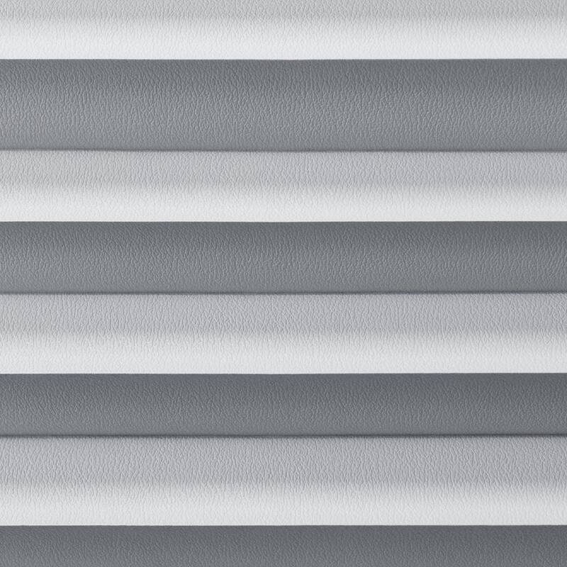 Lumi Cordless White PP Room Darkening Temporary Pleated Shades (6-PK)