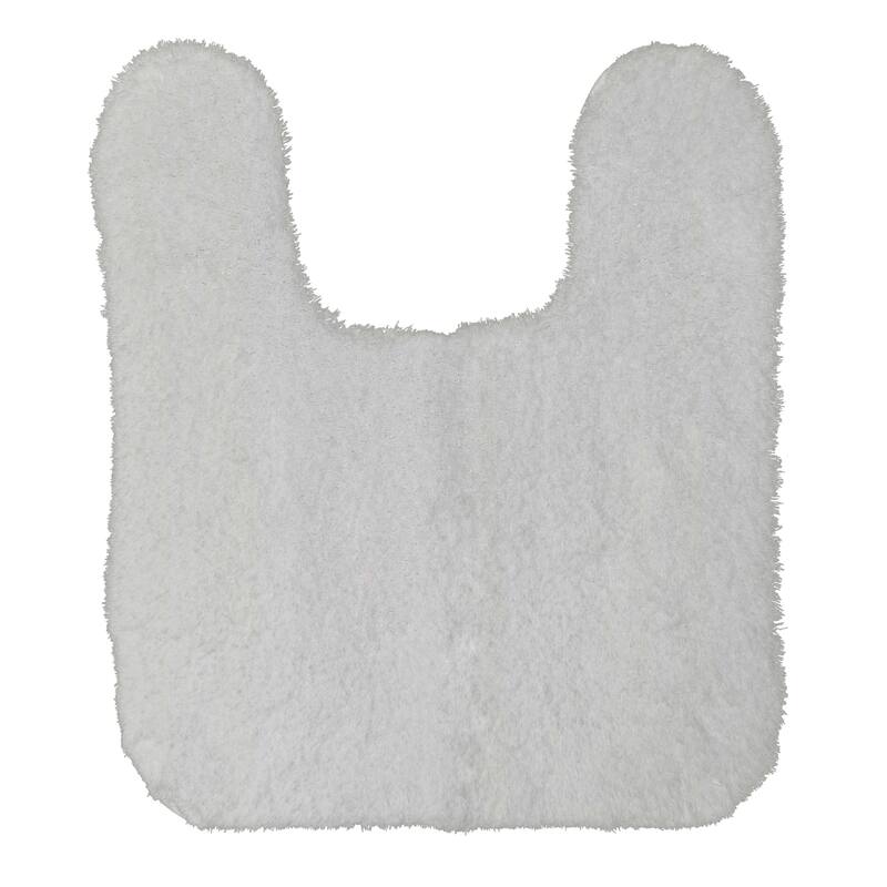 Mohawk Home Machine Washable Kingston Bath Mat - 1'8" x 2' Contour - White