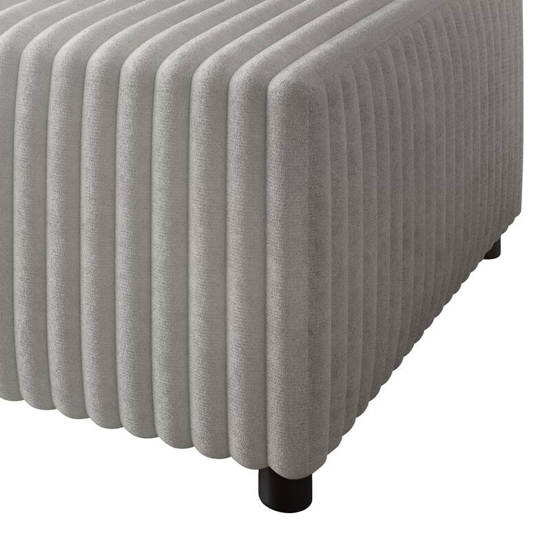 CraftPorch Luxurious Velvet Upholstered 6 Pieces Modular Set