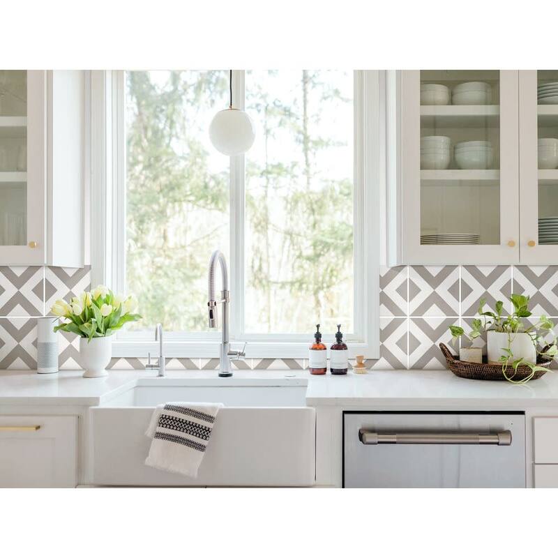 Shaw 439TS Nexus - 8" x 8" Square Floor and Wall Tile - Matte Visual -