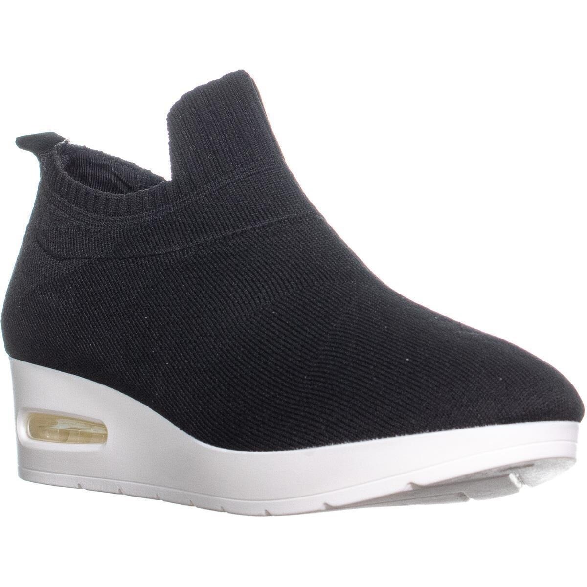 angie slip on low wedge sneaker