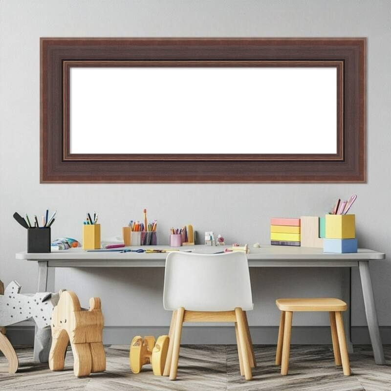 Moab Brown Bronze Framed Dry Erase Magnetic Board
