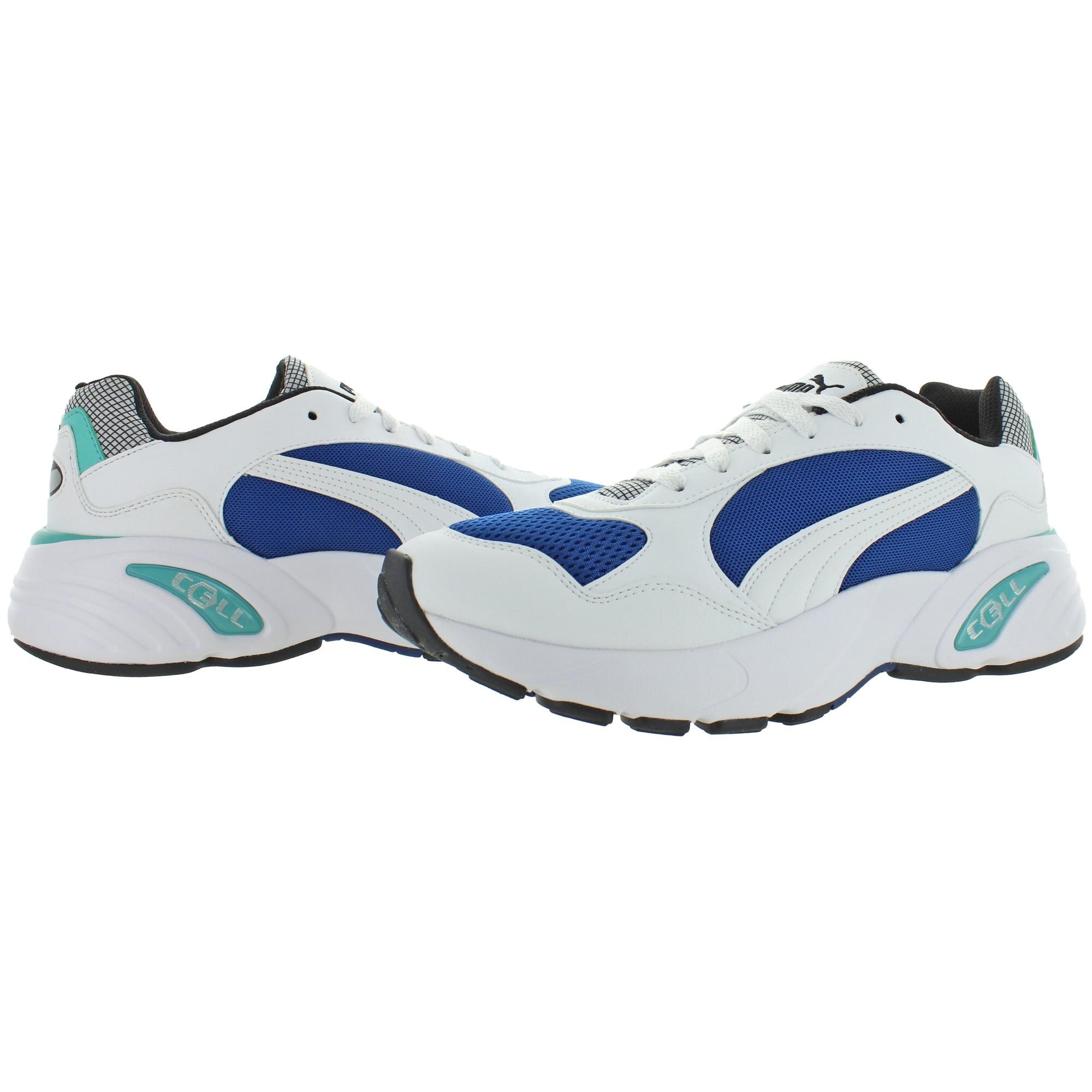 puma blue casual shoes