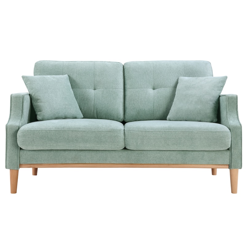 Modern Loveseat Sofa with USB Charge