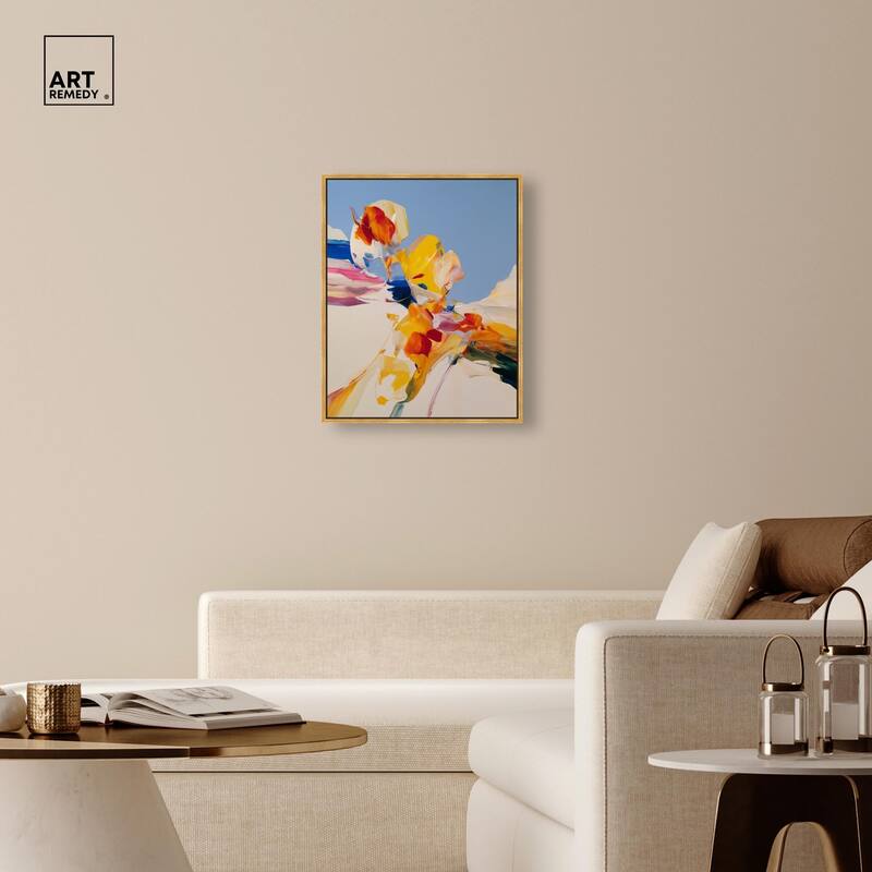 Flippant Bloom II Canvas by Art Remedy