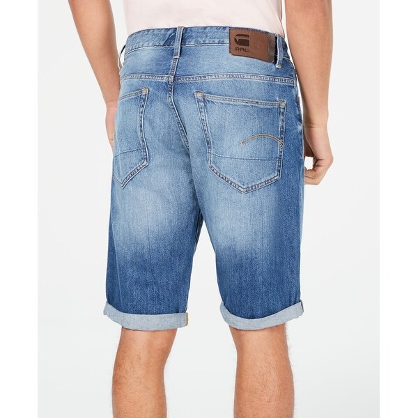 g star denim shorts