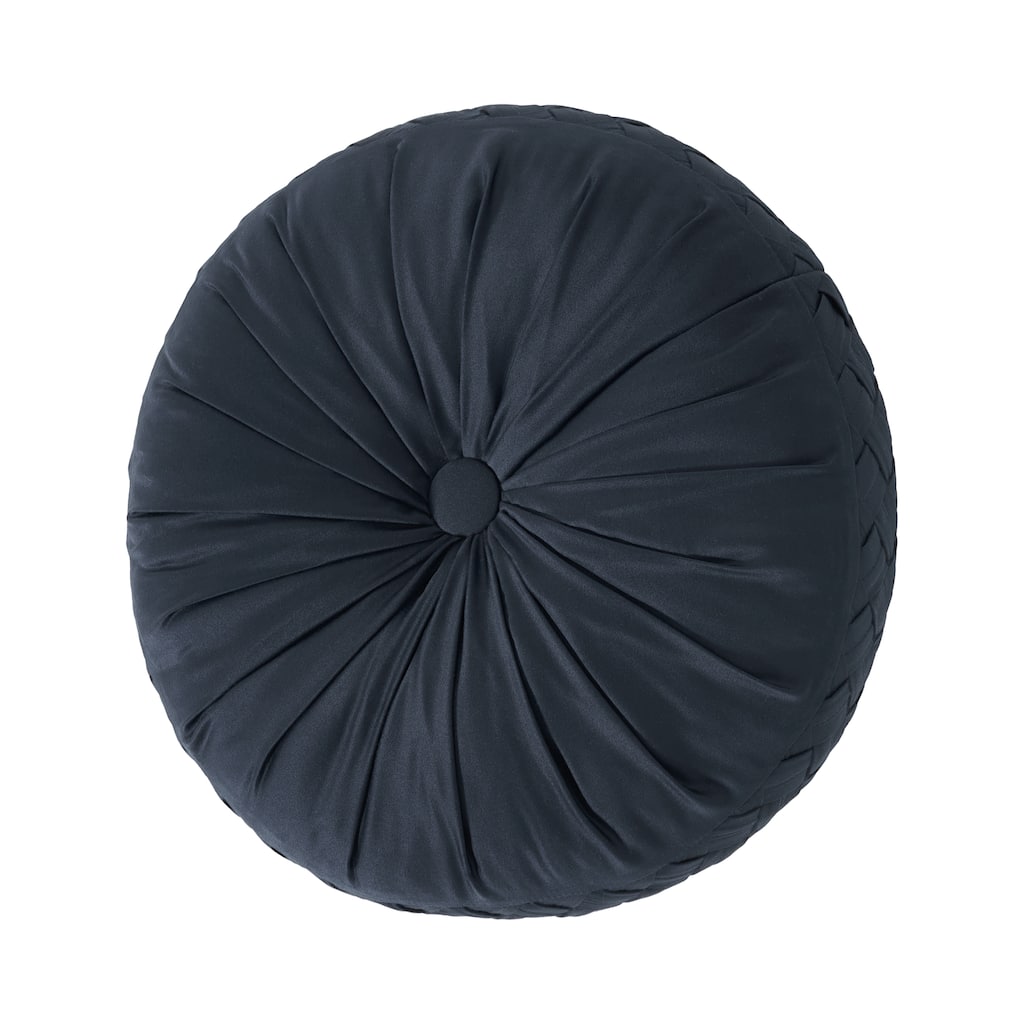 J. Queen New York Brilliance Tufted Round Decorative Throw Pillow