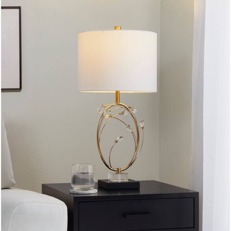 Crystal Buds 25" Table Lamp - Set of 2