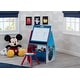 preview thumbnail 1 of 3, Delta Children Mickey Mouse Activity Center - Easel Desk with Stool & Toy Organizer