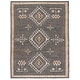 preview thumbnail 64 of 70, SAFAVIEH Flatweave Kilim Manorama Jute Rug 10' x 14' - Black/Ivory - Rectangle