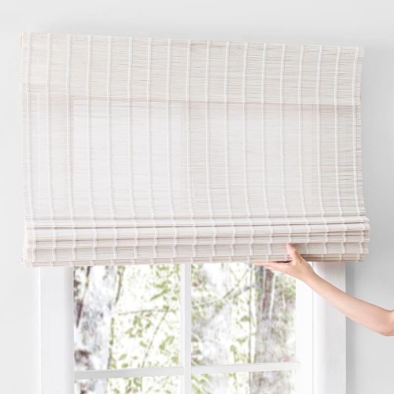 Cayman Bamboo Premium Cordless Roman Shade
