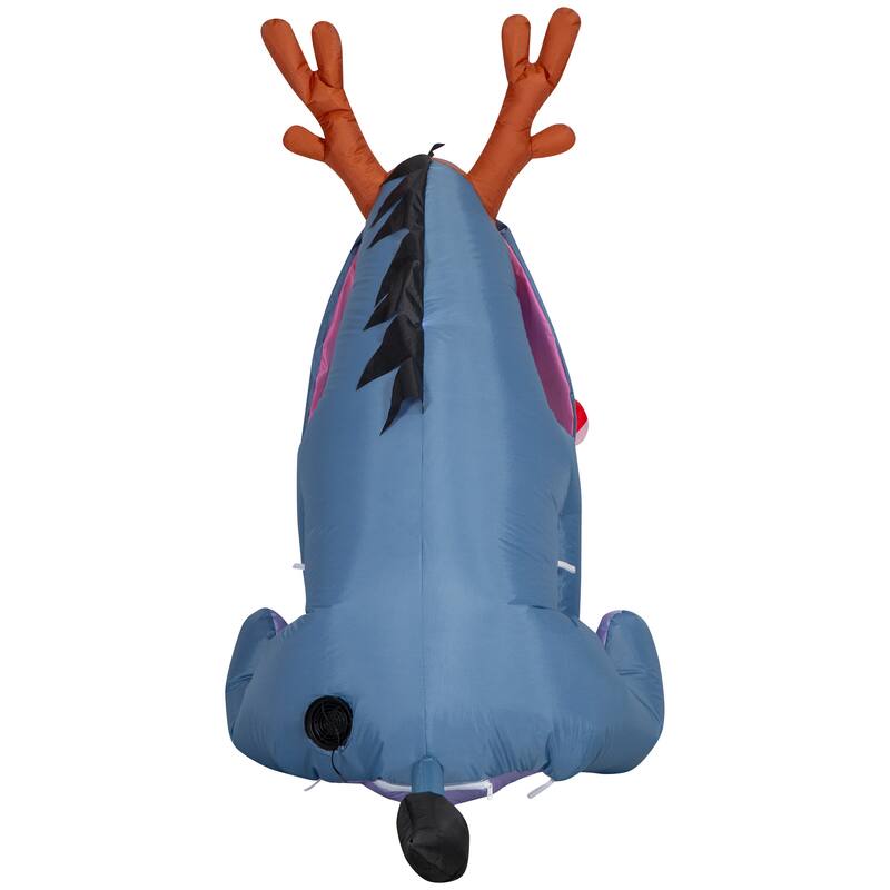 Airblown-Outdoor Eeyore w/Candy Cane-Disney