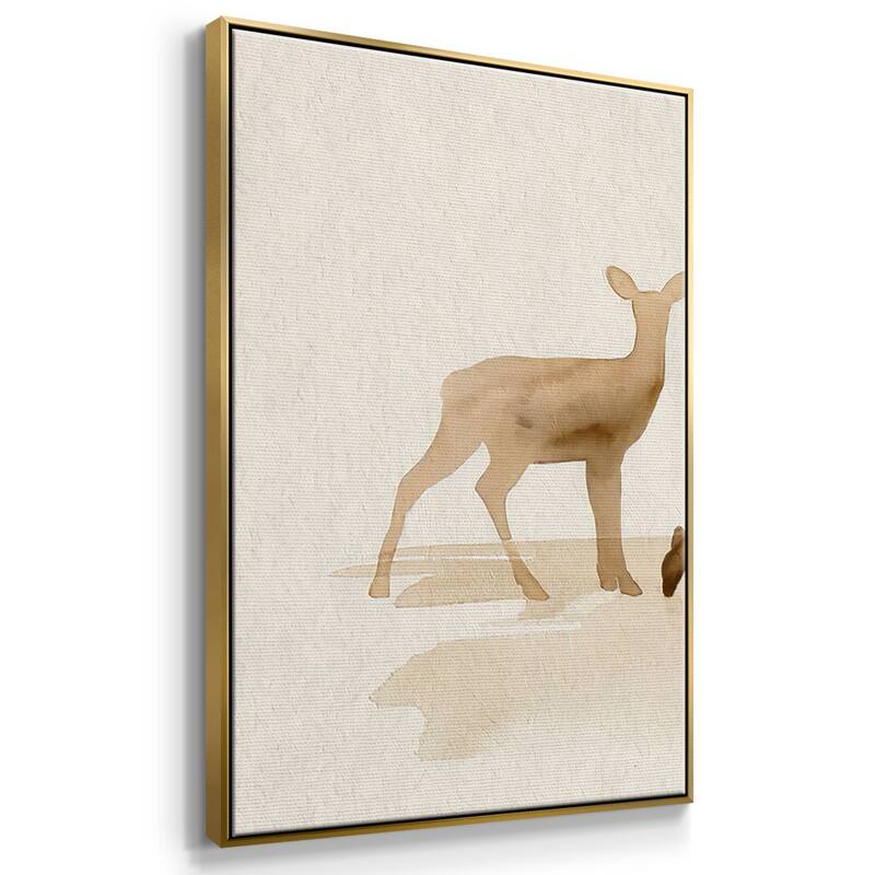 Whitetail Herd I - Multi Piece Framed Canvas