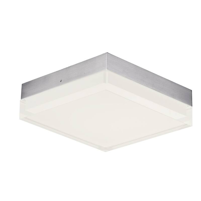 Maxim Illuminaire II 6" Wide Integrated LED Flush Mount Ceiling - Satin Nickel