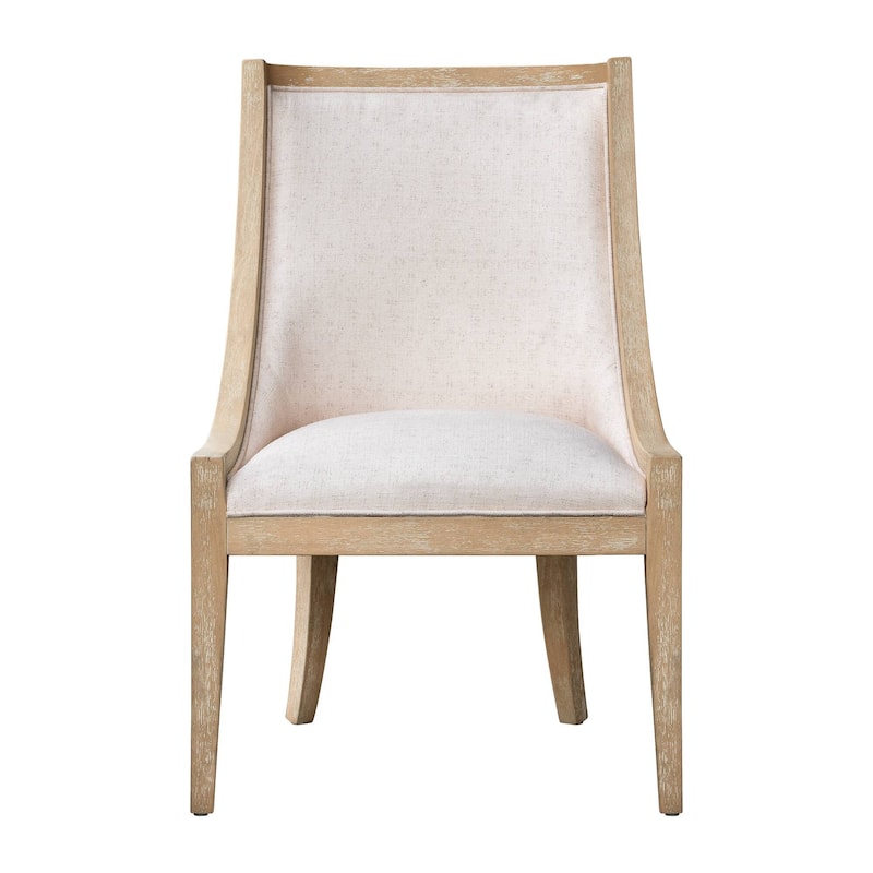 Martha Stewart Elmcrest Upholstered Dining Chair with Nailhead Trim