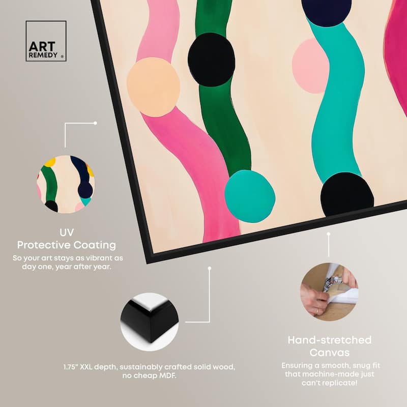Pearl Colors I Canvas by Art Remedy