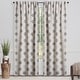 preview thumbnail 2 of 12, Chanasya Damask Room Darkening Window Curtain Panel Pair (Set of 2)