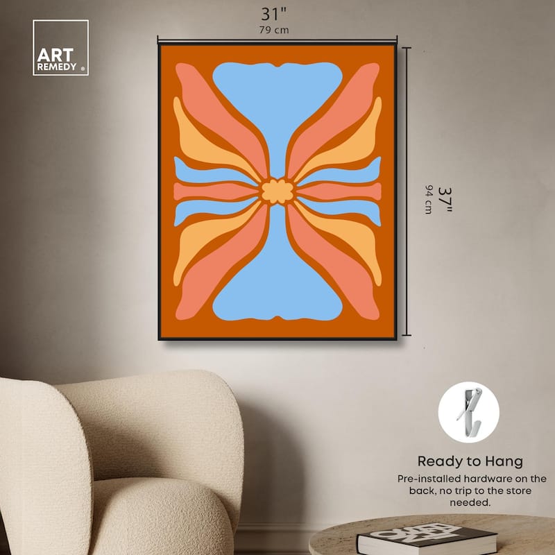 Conception de Fleurs Canvas by Art Remedy