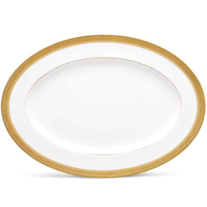 Summit Gold Oval Platter, 16"