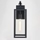 preview thumbnail 3 of 8, Vaxcel Lighting T0745 Clinton 18" Tall Outdoor Wall Sconce with Clear