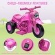preview thumbnail 7 of 26, Kids Electric Motorcycle with Bubble Function