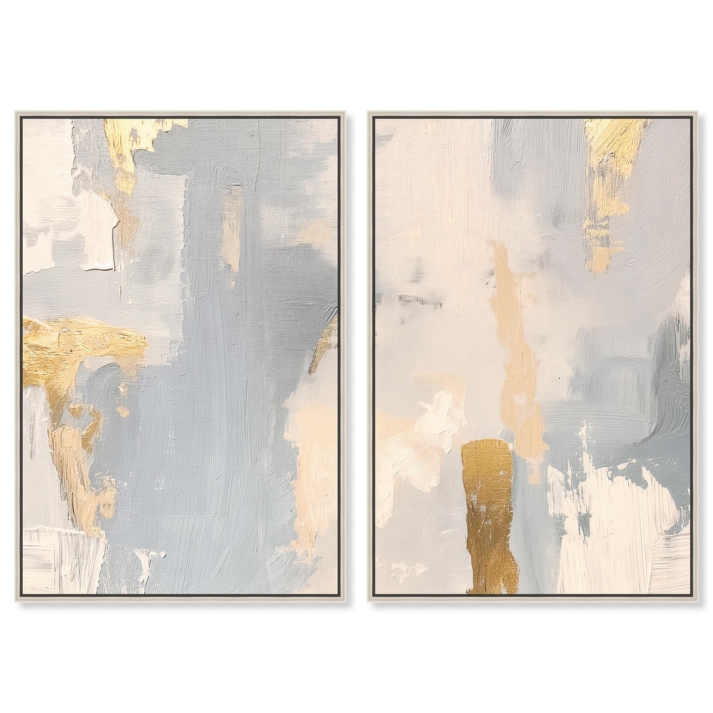 Gilded Driftwood II Canvas Set of 2 by Art Remedy