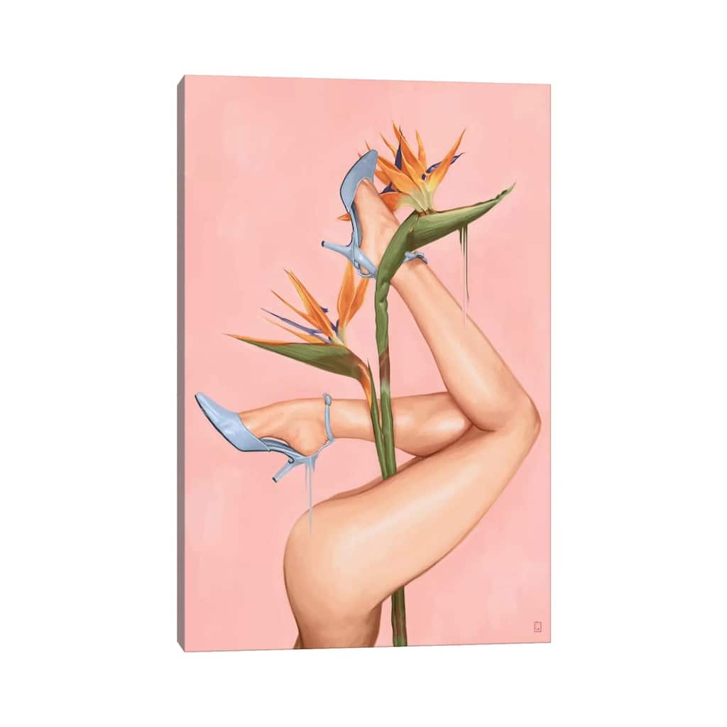 iCanvas "Bird Of Paradise" by Alexander Grahovsky Canvas Print