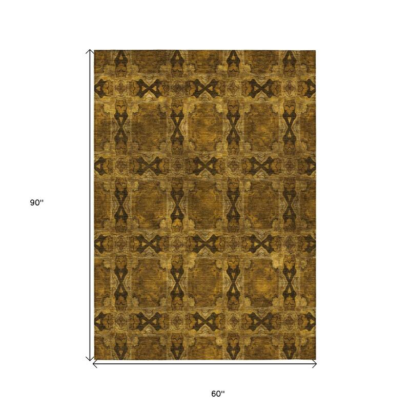 Lafi Botanic Elegance Weather Resistant Classic Meets Modern Outdoor Rug