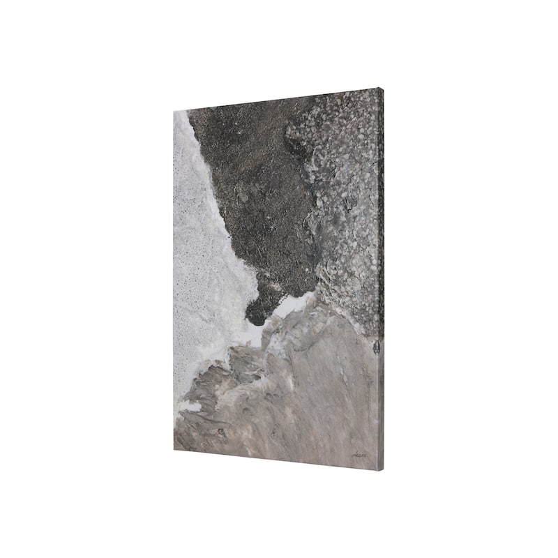 Mudslide I (28 x 42 ) Canvas Art Print