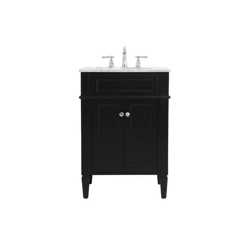 Elegant Lighting VF12524 Park Avenue 24" Free Standing Single Basin